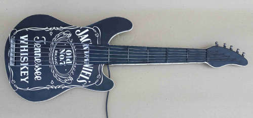 Jack Daniel's Guitar ,illuminated wall decor.