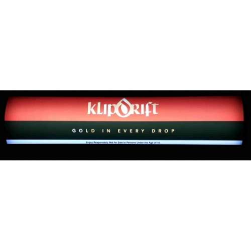 Klipdrift. Pub,bar, man cave,  advert light box . LED.