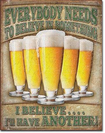 I'll Have Another metal sign