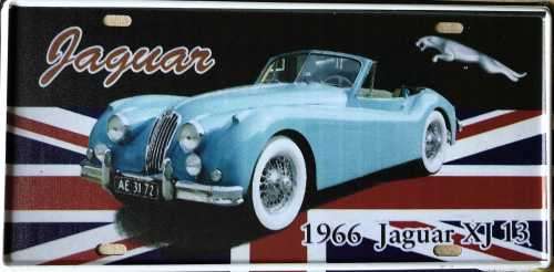 1966 Jaguar XJ 13 license plate