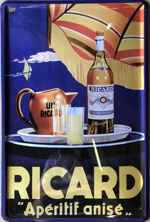 Ricard Metal sign
