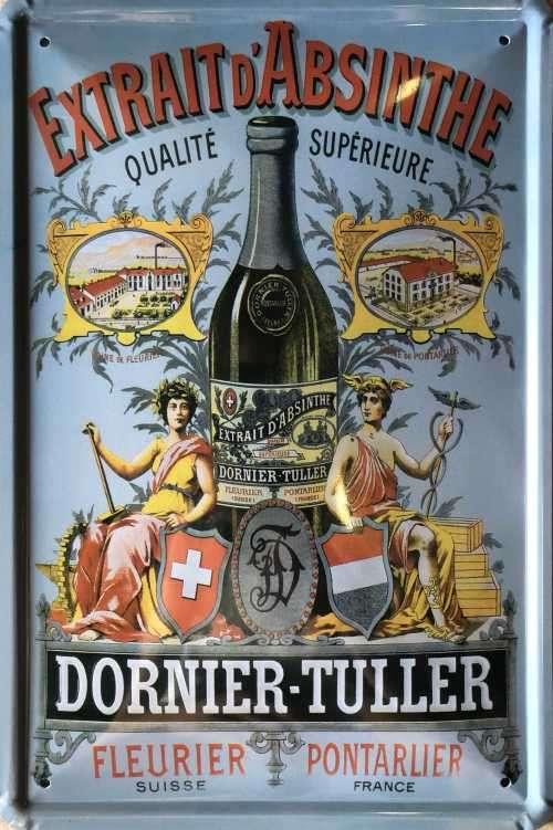 Dornier-Tuller metal sign