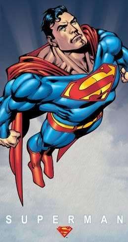 Superman comic cover vintage retro metal sign.