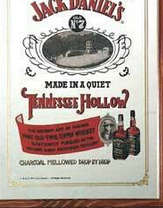 Jack Daniel's pub / bar mirror.