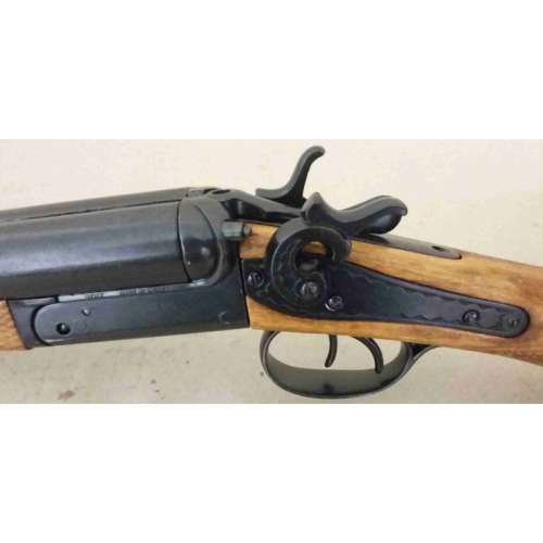 Wyatt Earp double-barrel shotgun. Non functional