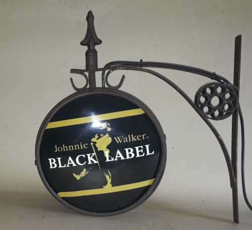 Johnnie Walker double sided advert light. LED.