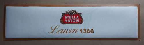 Stella Artois bar runner/ bar mat/  wetstop