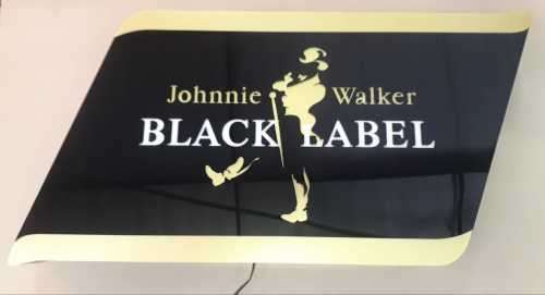 Johnnie Walker Black Label pub light. 220v LED