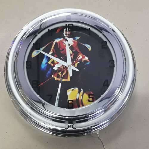 Captain Morgan double neon clock. 220V