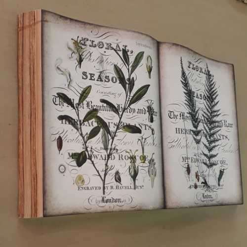 Artificial book.