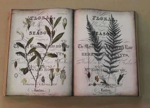 Artificial book.