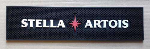 Stella Artois bar mat / wetstop, PVC hedgehog