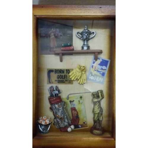 Key rack ,golf  theme.