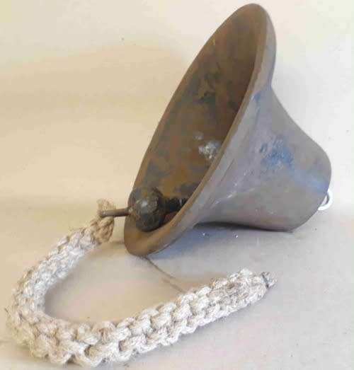 Ship bell/Church bell 48cm diameter cast iron, heavy and loud.