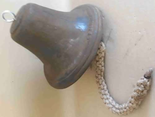 Ship bell/Church bell 48cm diameter cast iron, heavy and loud.