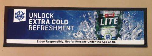 Castle lite bar mat, wetstop/ bar runner