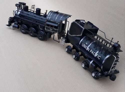 Retro Union Pacific train