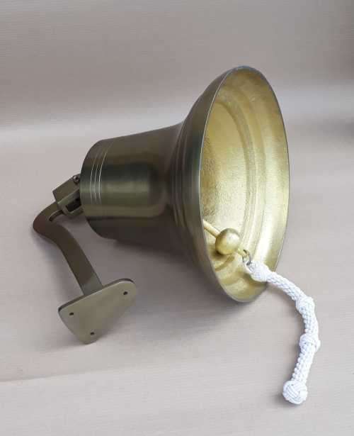 Aluminum ship / church bell. 45cm diameter