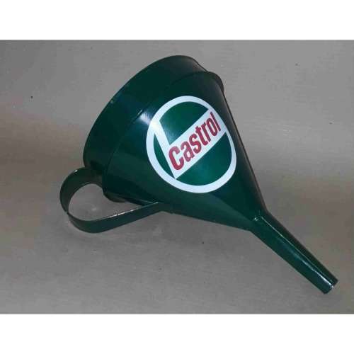 Castrol Metal oil filling cone.
