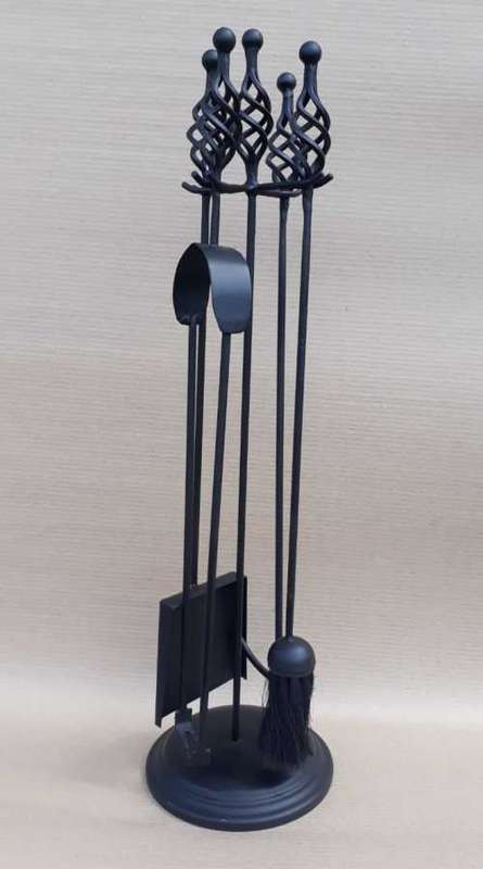 Fireplace companion tool set 5 pieces