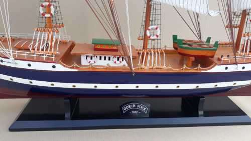 Sailing ship model. Gorch Fork 1872