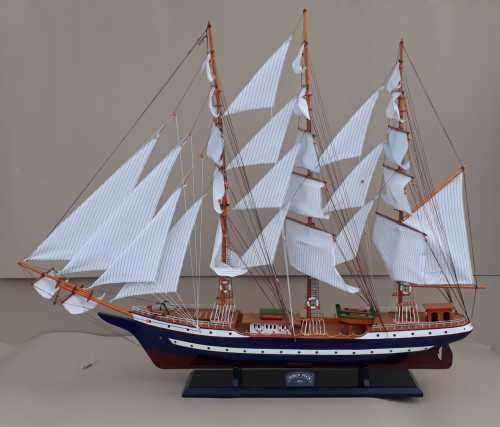 Sailing ship model. Gorch Fork 1872