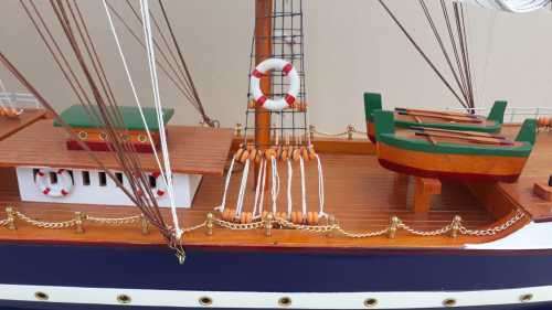 Sailing ship model. Gorch Fork 1872