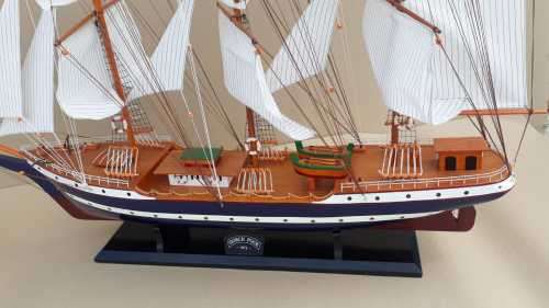 Sailing ship model. Gorch Fork 1872