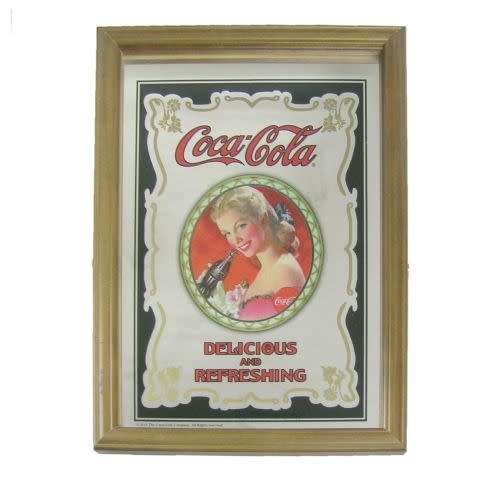 Coca-cola bar mirror