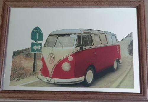 Volkswagen camper van bar mirror