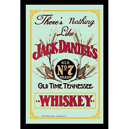 Jack Daniel`s old no.7 brand bar mirror
