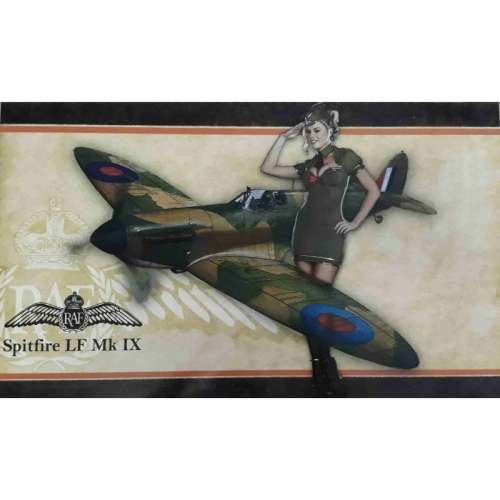 Spitfire LF MK IX, Big metal sign.