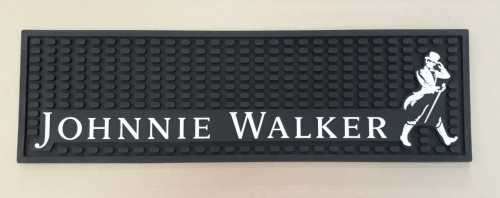Johnnie Walker bar mat / wetstop PVC hedgehog