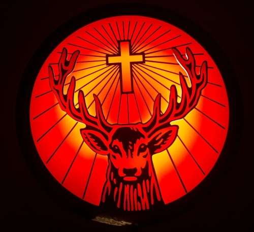 Jagermeister pub light. 220v LED