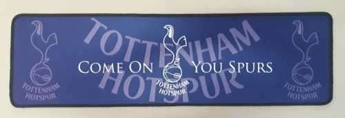 Tottenham foot ball club bar mat, wetstop/ bar runner