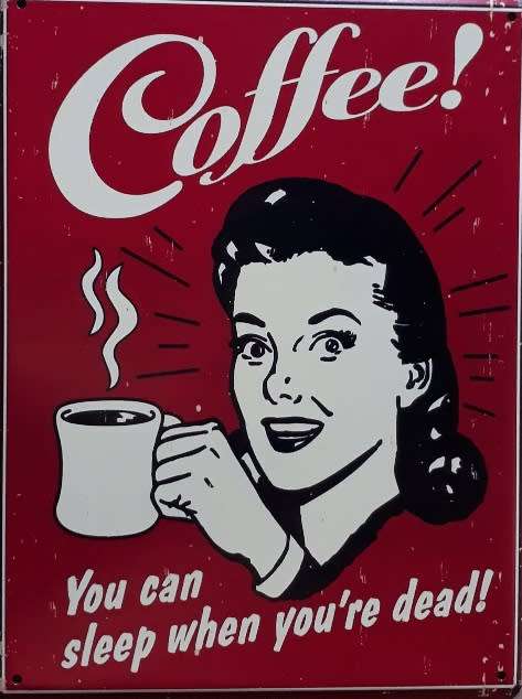 Coffee. metal sign