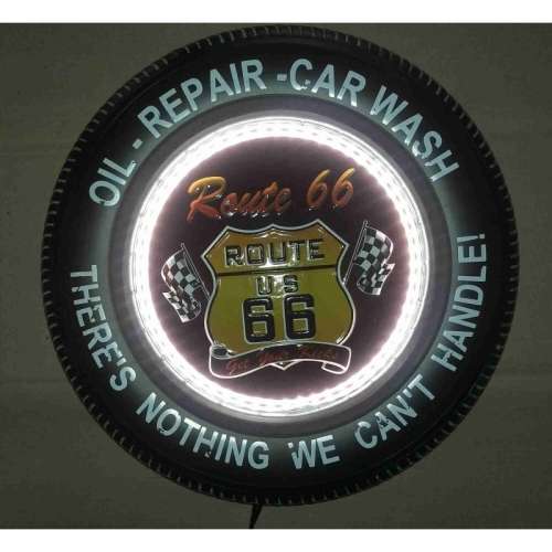 Route 66 Man Cave /garage decor.