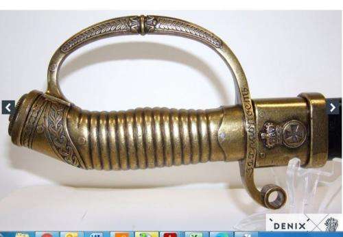 Saint Jorge Sabre Russia 1913. Sword Replica