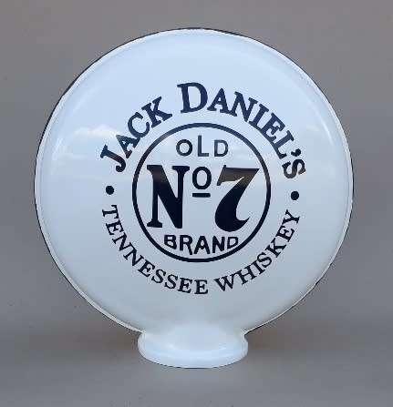 Jack Daniel`s Petrol Pump Globe
