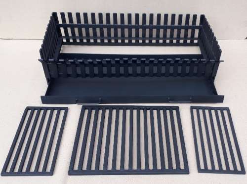 Victorian Grate Ash Pan Combo SUPER HEAVY DUTY 95cm x 45cm