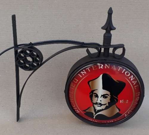 Richelieu Pub /bar/ man cave / garage / double sided advert light. LED.
