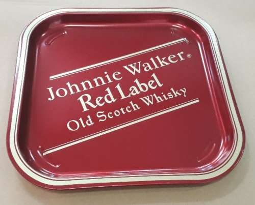 Johnnie Walker Red Label Waiter Tin Tray