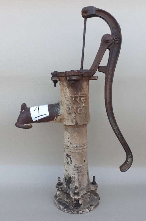 Well/borehole pump. Really old NO 1