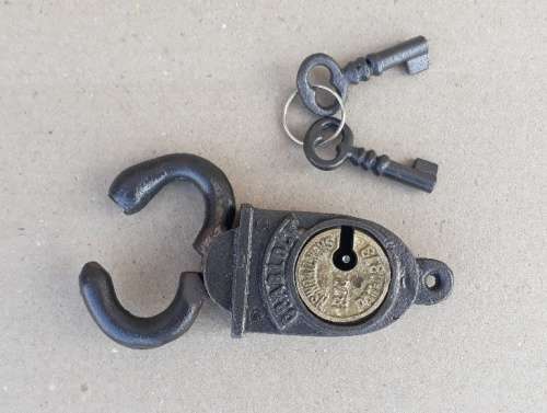 Crab Lock/ padlock. functional