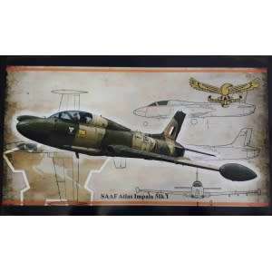 SAAF Atlas Impala MK I Big Metal Sign