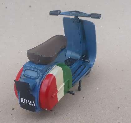Vintage Metal Model Scooter