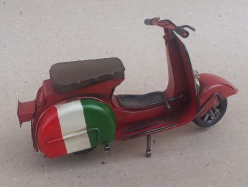 Vintage Metal Model Scooter
