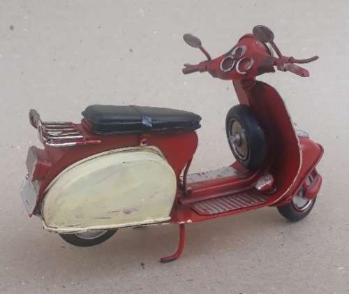 Vintage Metal Model Scooter