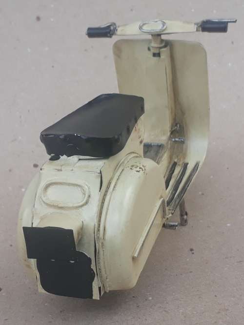 Vintage Metal Model Scooter