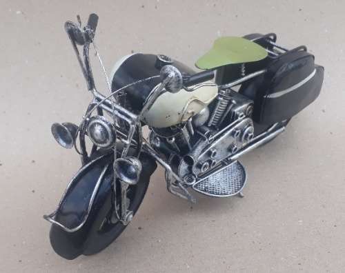Vintage Metal Model Motorbike